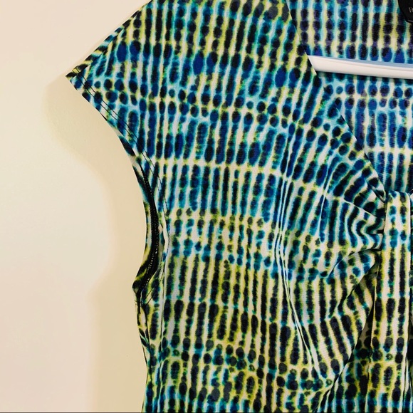 🔺 Rafaella colorful sleeveless blouse size Large - Picture 2 of 8